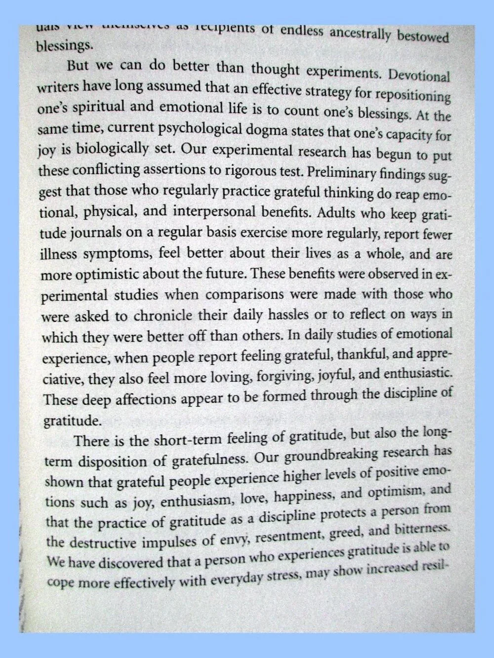 Book - Thanks! How Practicing Gratitude Can Make You Happier, by Robert Emmons - Picture 9 of 10